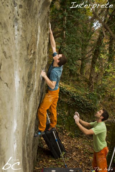 Riccardo in "The hole"